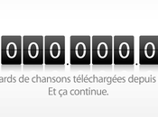 iTunes milliards chansons vendues