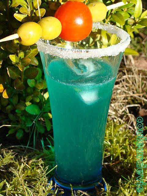 Cocktail Blue Lagon (au thermomix)