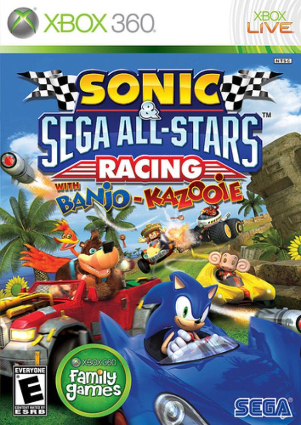 sonic and sega all stars racing box artwork xbox 360 Teste de Sonic & SEGA All Stars Racing  sur xbox 360...