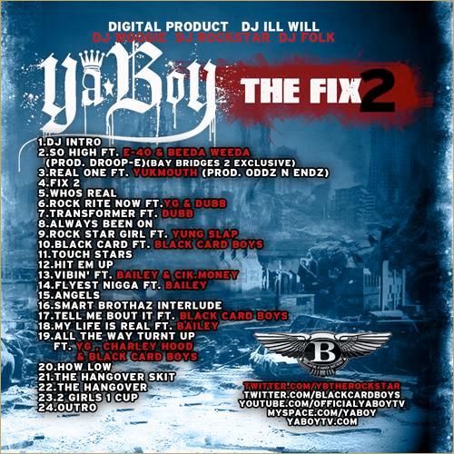 Ya Boy – ‘The Fix 2′ (Mixtape)