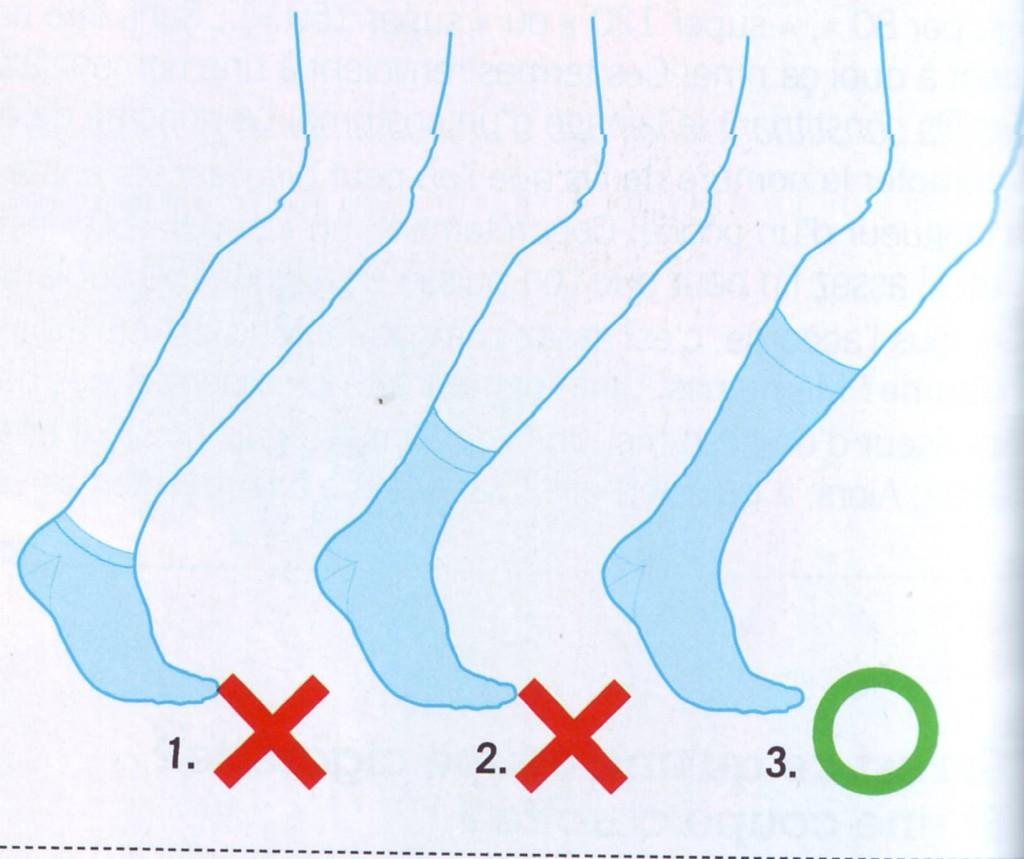 quelle longueur chaussettes