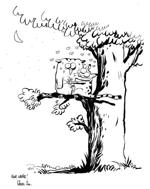 Des dessins de Dutto, Capucine et Libon...