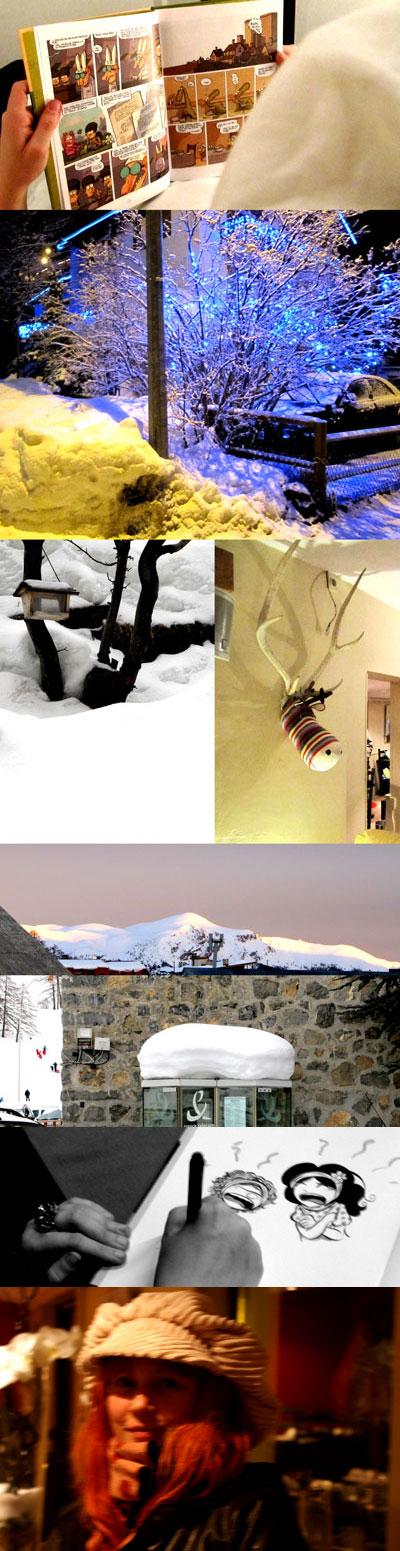 Des dessins de Dutto, Capucine et Libon...