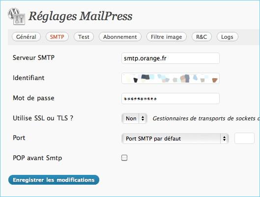J’ai remplacé Subscribe 2 par MailPress pour gérer les newsletters sous WordPress