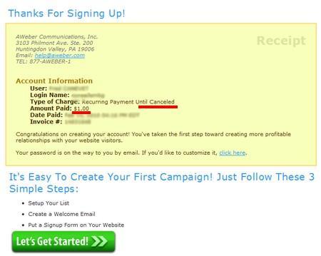 Comment mettre en place une chaine de prospection et de fidélisation avec Aweber ? – Partie 1 compagne prospection aweber