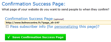 Comment mettre en place une chaine de prospection et de fidélisation avec Aweber ? – Partie 1 confirmation optin