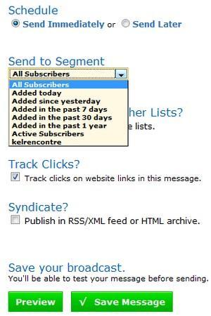 Comment mettre en place une chaine de prospection et de fidélisation avec Aweber ? – Partie 1 envoi emailing ponctuel