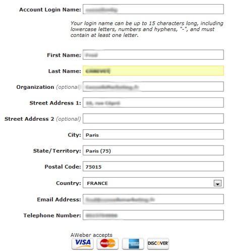 Comment mettre en place une chaine de prospection et de fidélisation avec Aweber ? – Partie 1 création compte aweber