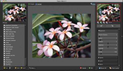 News : le plug-in Topaz Adjust passe en V4