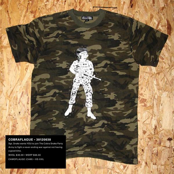 THE COBRA SNAKE X RVCA – SUMMER 2010 COLLECTION