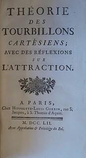 Bibliophilie et Sciences: les idées de Newton dans les livres du 18ème et tourbillons cartésiens