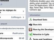 Cydia iNoRotate rotation l’écran pas, vous choisir