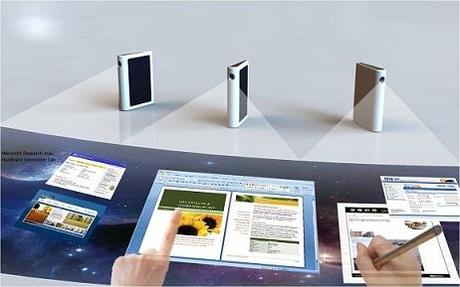 Mobile Surface : le SixthSense de Microsoft ?