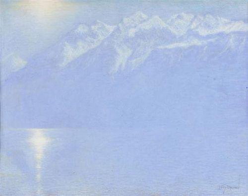 Lévy-Dhurmer - Le Lac Léman, 1925