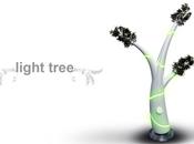 (energie renouvelable) arbre guise lampadaire
