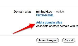 google apps 1 Google Apps: comment ajouter des alias de noms de domaine