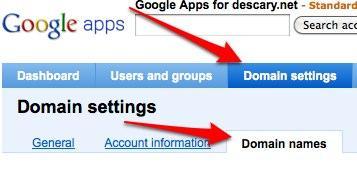 google apps1 Google Apps: comment ajouter des alias de noms de domaine