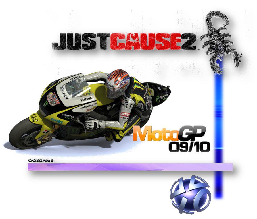  [vu sur PSN] Démo de JUST CAUSE 2 et MOTO GP 09/10