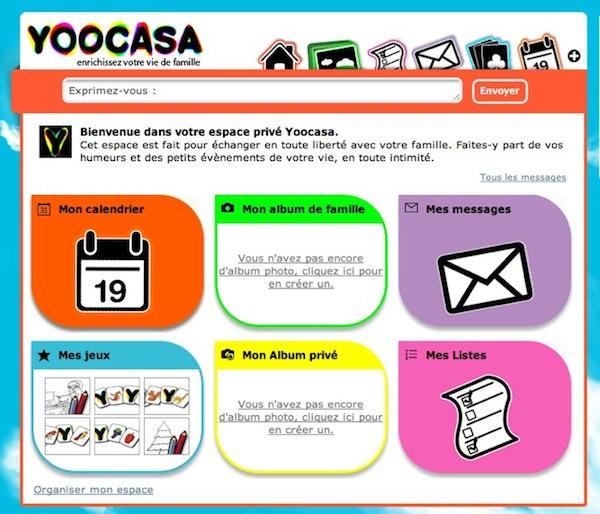 yoocasa Yoocasa, un réseau social pour la famille [Invitations]