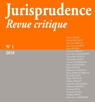 Revue: “Jurisprudence - Revue critique” n°1, mars 2010