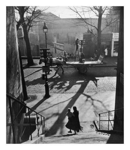 Avenue Simon Bolivar et rue Lauzin Willy Ronis 1950.jpg