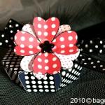 Rouge & noir : Boite à dragées