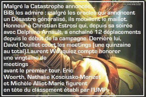 Tout le Monde sur le pont ! Le Bateau UMP tangue.