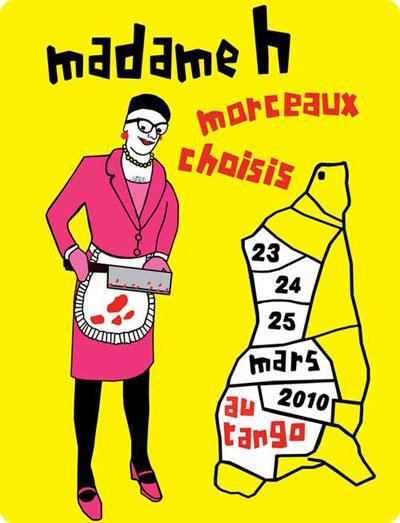 Madame H : morceaux choisis à La Boîte à Frissons Madame H : morceaux choisis à La Boîte à Frissons
