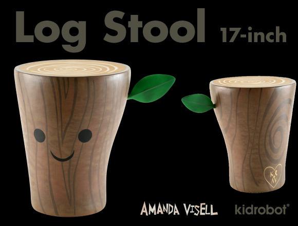 Tabouret artoys Log Stool by Amanda Visell