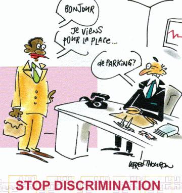 Stop discrimination