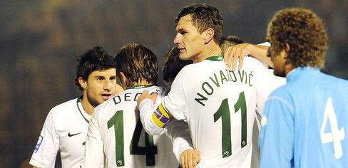 Novakovic, l'arme offensive slovène.