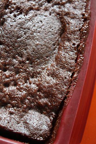 Gâteau au Chocolat par encore démoulé
