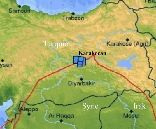 Violent séisme, de magnitude 6, dans l'est de la Turquie.