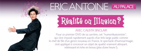 Eric Antoine ... mi magicien/mi humoriste ... un vrai carton (vidéos)