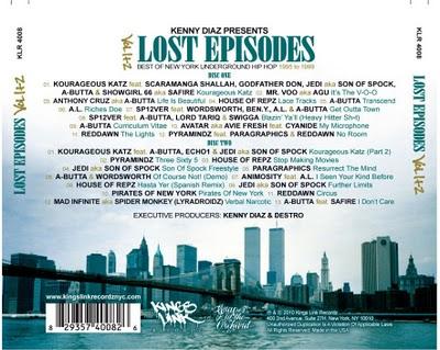 Lost Episodes Best Of New-York Underground Hip-Hop 1995 to 1999