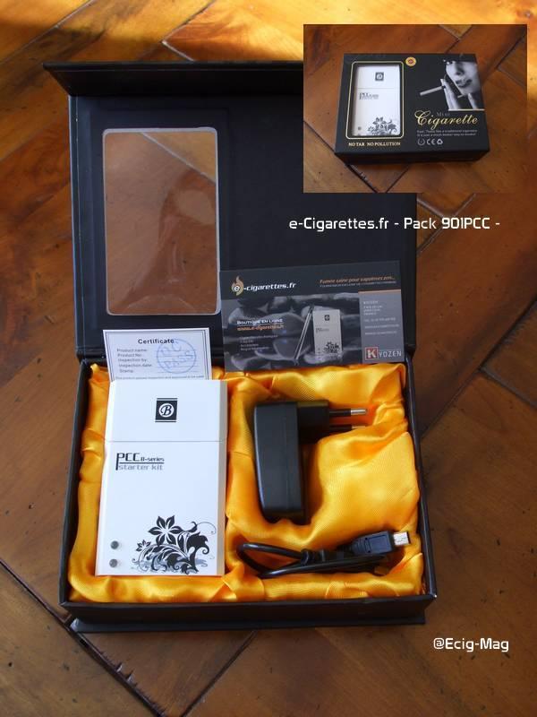Test review 901PCC de e-Cigarettes.fr