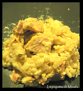 risotto saumon fenouil