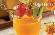 Jus frais aux trois fruits