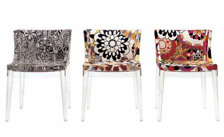 Mademoiselle Missoni, une chaise de Philippe Starck