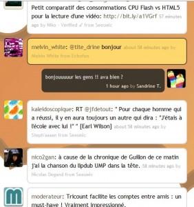 filtrer sur twitter : Filltr