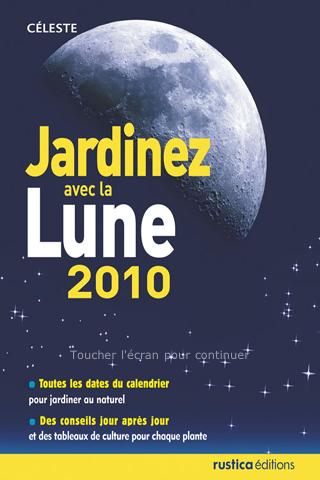 [News : Apps] Jardinez avec la Lune 2010, pour avoir le Iphone vert