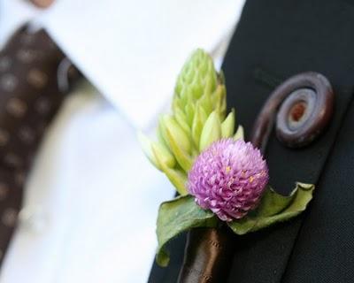 Une boutonnière fait main? Oui, je le veux !