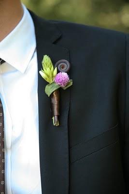 Une boutonnière fait main? Oui, je le veux !