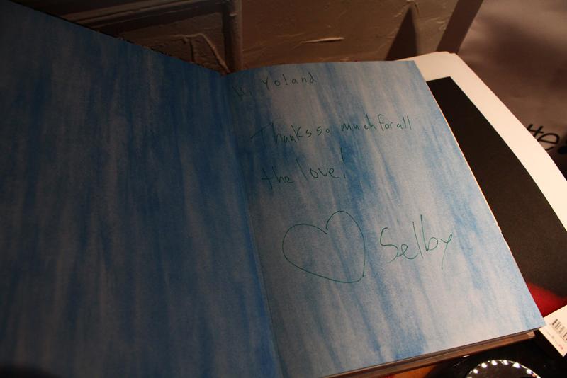 Dédicace Todd Selby