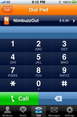 VoIP : Nimbuzz s’ouvre à la 3G