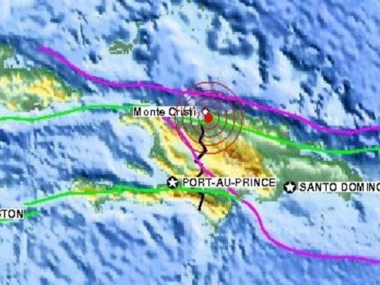 Un séisme de 5.5, Magnitude du moment, vient de frapper en République Domicaine : des dégâts à déplorer...