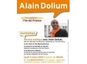Jeudi mars meeting campagne tour d’Alain Dolium