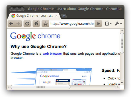 Le thème Google Chrome Ubuntu Ambiance