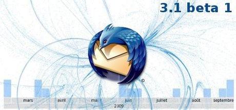 Thunderbird 3.1 beta 1 est disponible