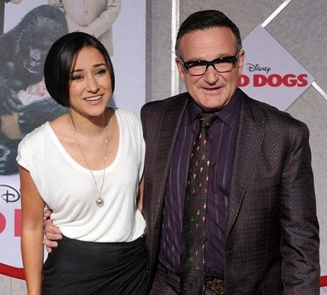 Robin Williams et sa fille Zelda
